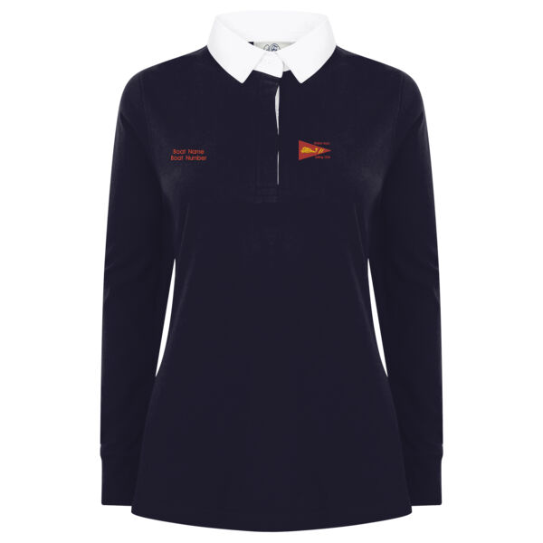 BASC Ladies Personalised Rugby Shirt Thumbnail