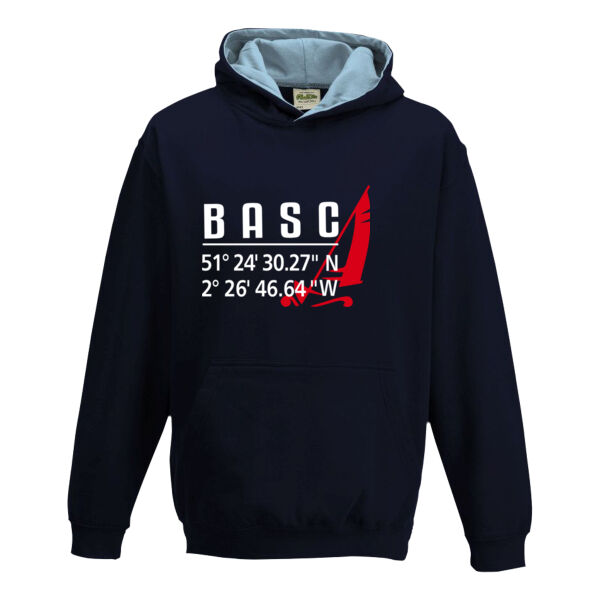 BASC Kids Contrast Hoodie Thumbnail